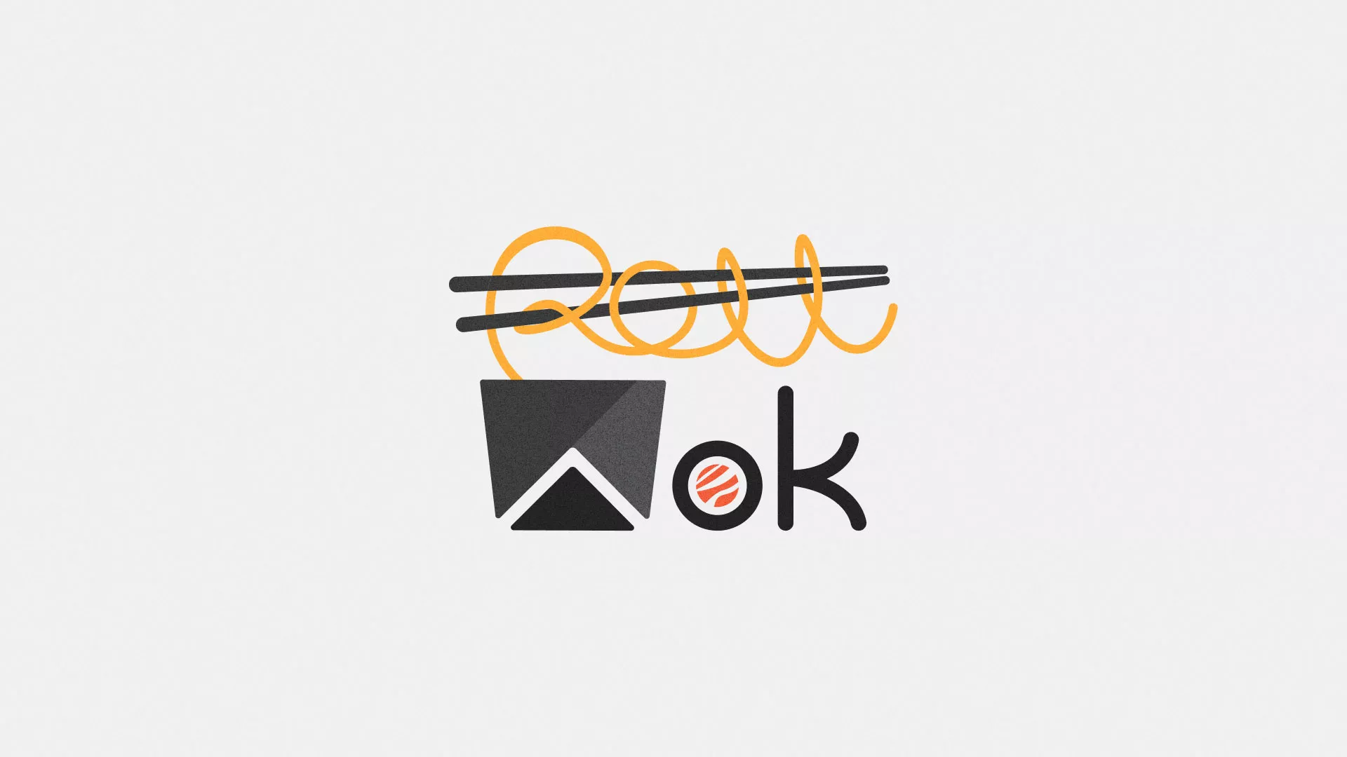 Разработка логотипа в Лабинске для суши-бара «Roll Wok Club» Разработка логотипа в Лабинске для суши-бара «Roll Wok Club»